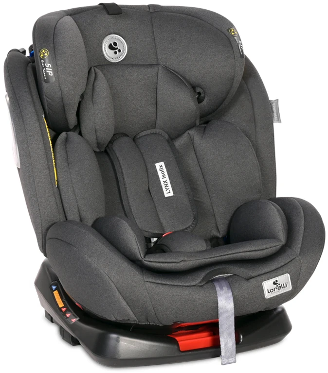 Автокресло Lorelli Lynx Isofix 0-36 кг Black Graphite